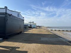 Friday morning stroll along Hunstanton's promenade - had been hoping for a coffee, but nothing much was open at 9am
